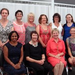 L-R Back:  Dr. Esther Steultjens (Netherlands), Dr. Melissa Nott, (NSW), Dr. Susan Lowe (NSW), Ms. Gillian Smith (WA), Ms. Wendy Burrows (New Zealand), Dr. Joanne Hinitt (NSW), Front: Ms. Arul Hamill (New Zealand), Dr. Chris Chapparo (NSW), Dr. Judy Ranka (NSW), Ms. Paula Butiegig (WA).